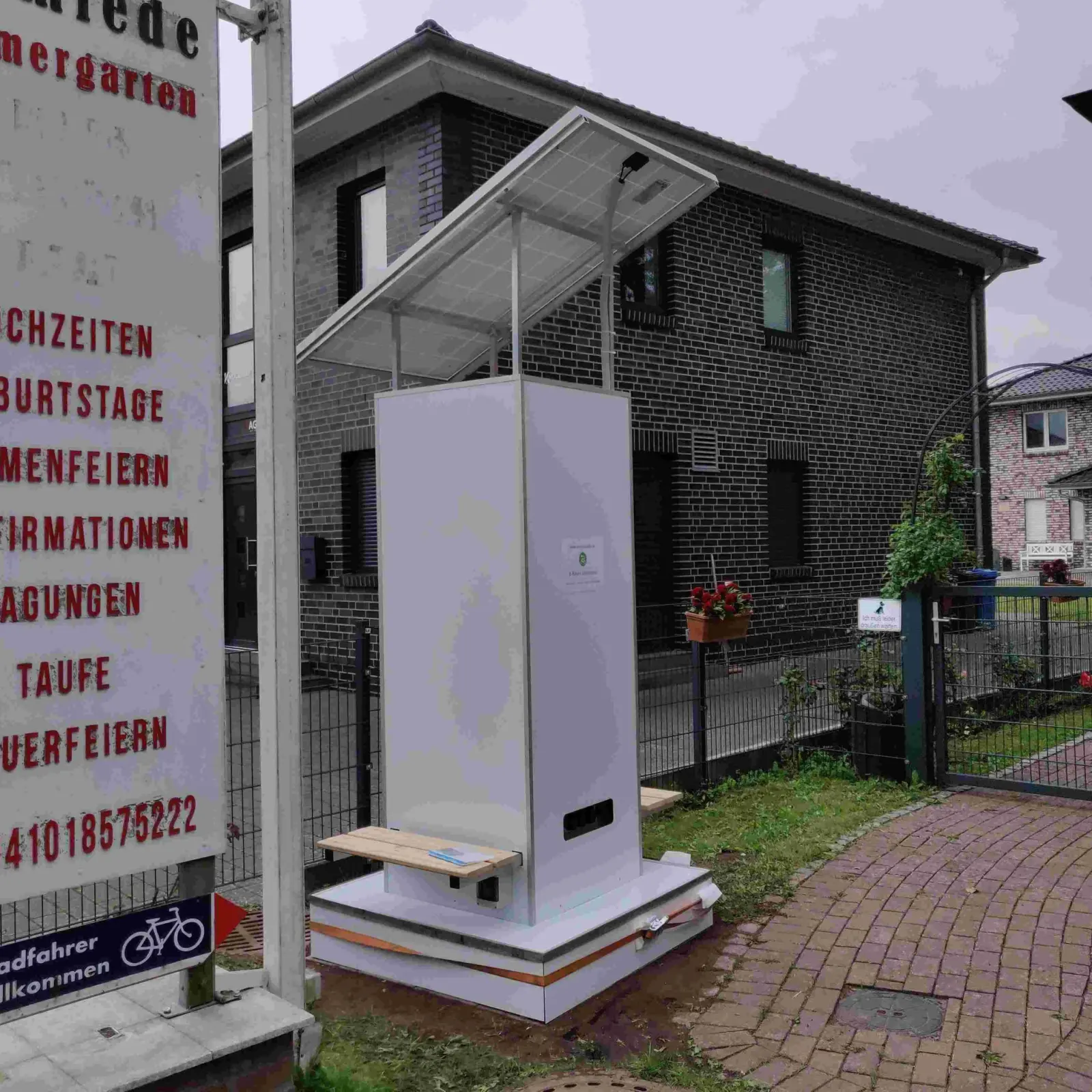Projekt E-Bikeladestation